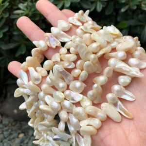 whiteblisterpearls5 white blister pearl freshwater pearls
