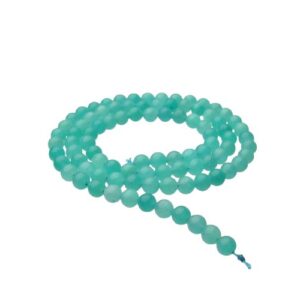 gemmy amazonite A grade round gemstone beads 4mm