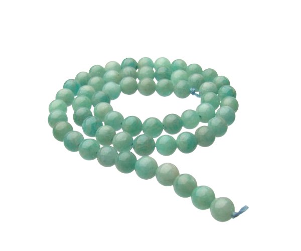 amazonite round gemstone beads 6mm