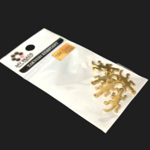 gold lizard charms