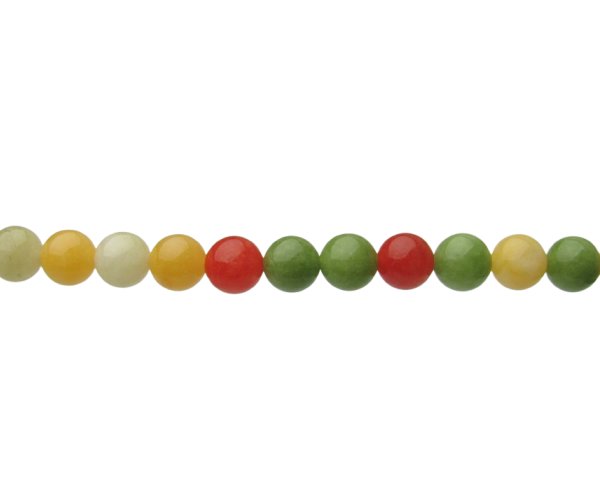 citrus jade 10mm round gemstone beads