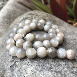 greymoonstone10mmbeads4 grey moonstone gemstone round beads 10mm